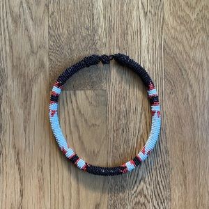 Handmade Native American beaded necklace